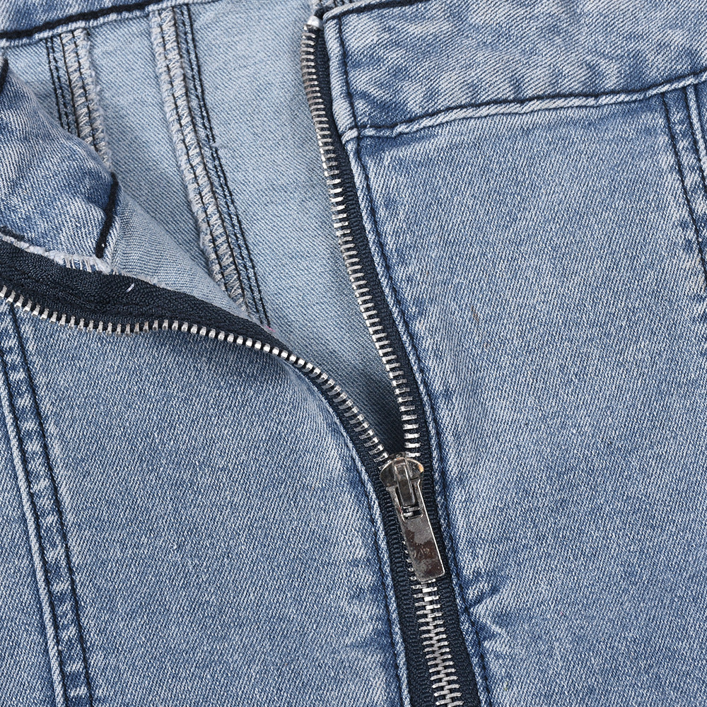Fashion Backless Tube Denim Dress Summer Sexy Y2K Slim Short Dresses For Women Clothing